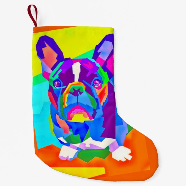 Modern French Bulldog Stocking (Front)