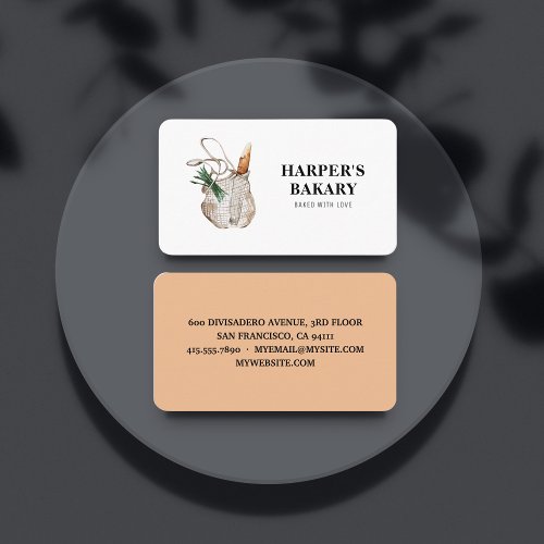 Modern Fresh Bakery Professional Logo  Business Card