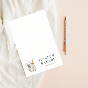 Modern Fresh Bakery Professional Logo Business Post-it Notes
