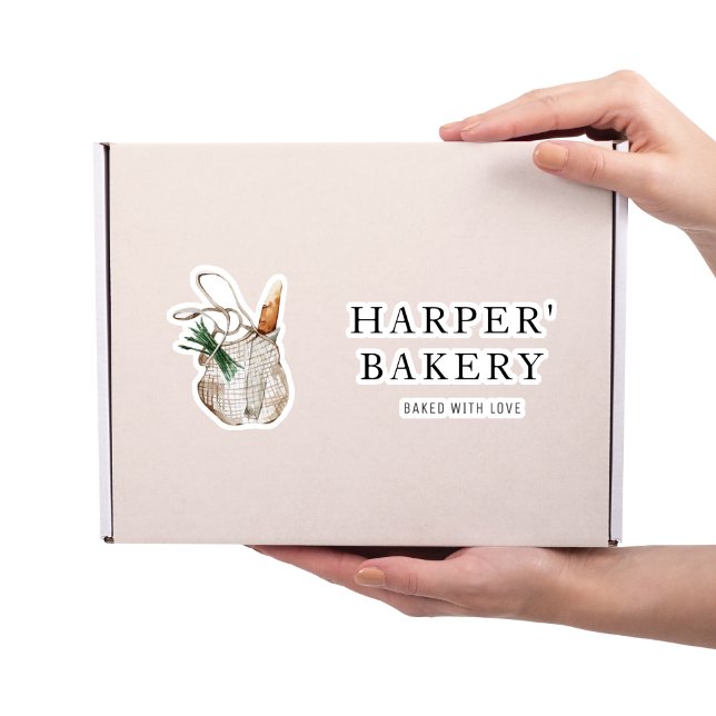Modern Fresh Bakery Professional Logo  Business  Sticker (Creator Uploaded)