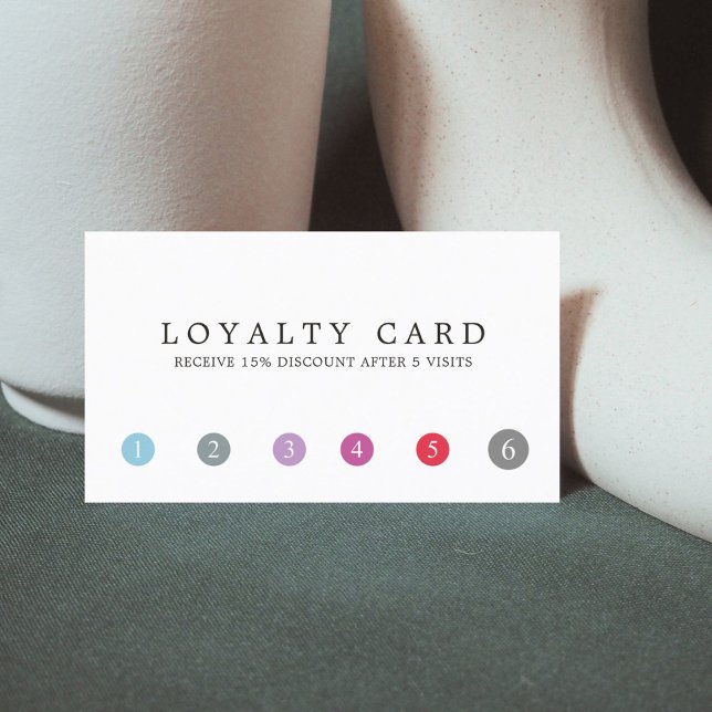 Modern Fresh Colorful Beauty Salon Loyalty (Creator Uploaded)