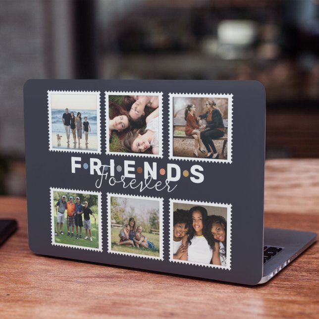 Modern Friends Forever Photo Collage Keepsake HP Laptop Skin (Creator Uploaded)
