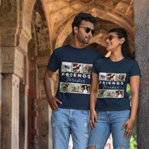 Modern Friends Forever Photo Collage Keepsake T-Shirt