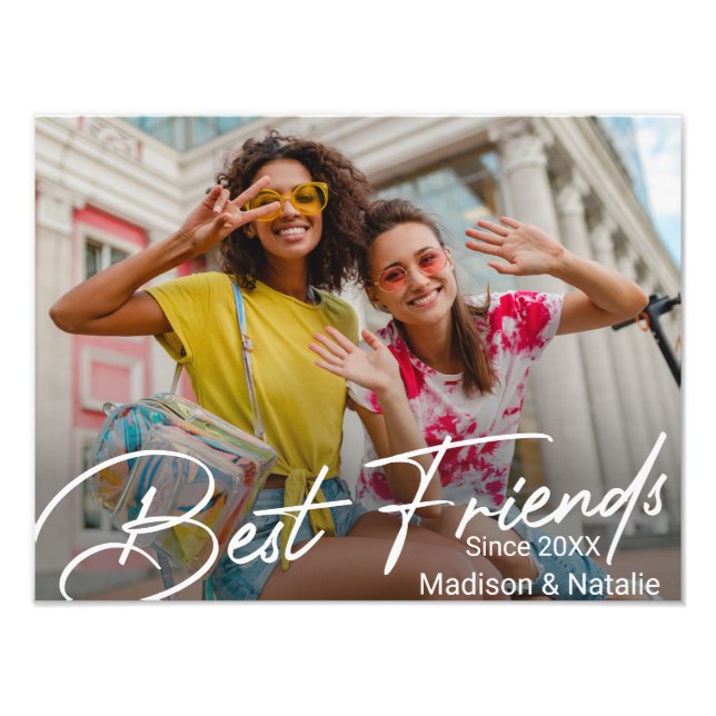 Modern Friendship Photo Gift (Front)
