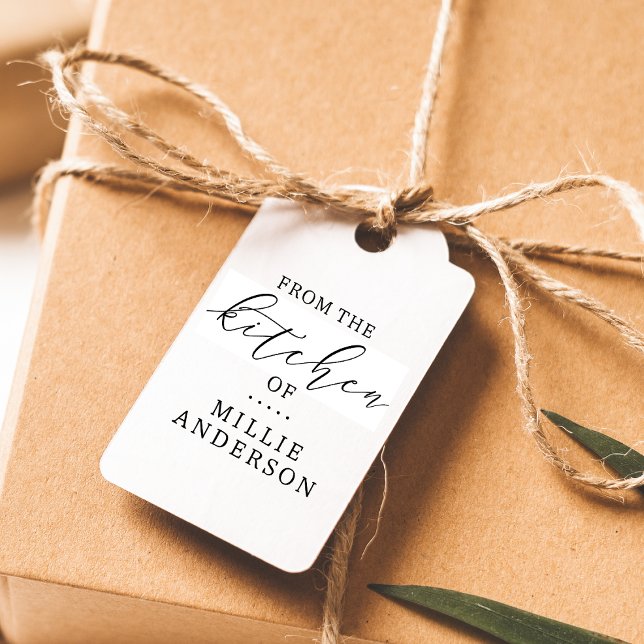 Modern From the Kitchen of Script Small Business Self-inking Stamp (Creator Uploaded)