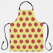 Modern Fruit Apple Pattern  Sweet