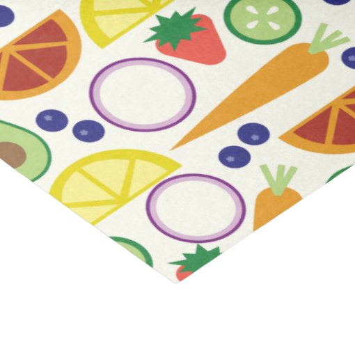 Modern Fruits And Vegetables Pattern Tissue Paper Zazzle modern-fruits-and-vegetables-pattern-tissue-paper-zazzle