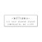 Modern Fun Casual Handwriting Return Address Stamp