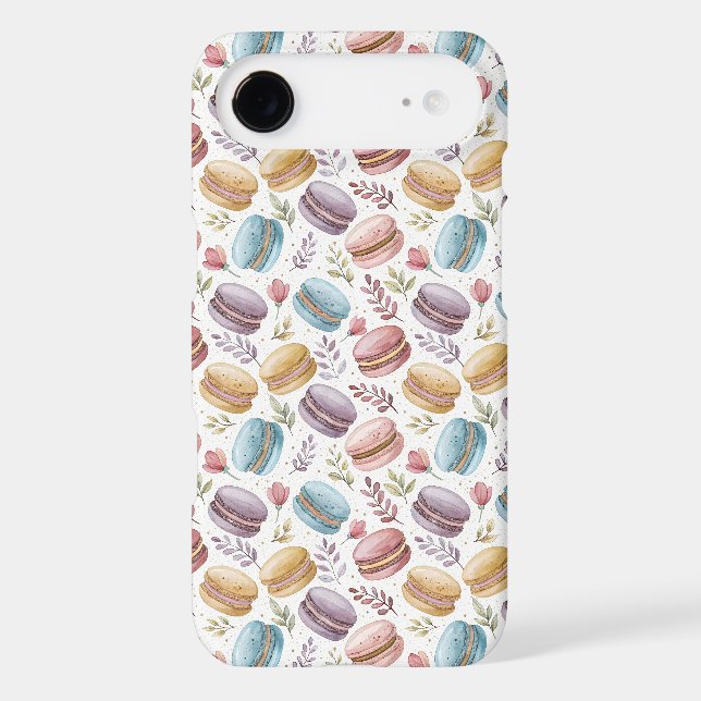 Modern Fun Sweet Macaroons Case-Mate iPhone Case (Back)