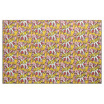 Modern Fun Typographic Comic Book POP Pattern Fabric