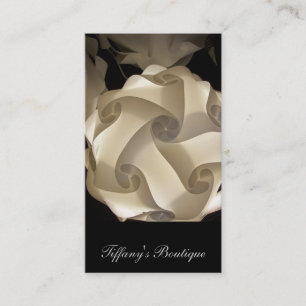 modern funky abstract Geometric pattern Business Card