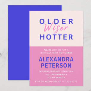 Modern Funny 91st birthday Invitation