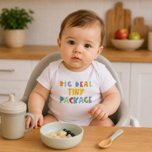 Modern Funny Cute Witty Baby Shower Gift Bodysuit