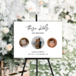Modern Funny Kids Photo Engagement Party Sign<br><div class="desc">Calligraphy Photo These Kids Are Engaged Welcome Signs.</div>