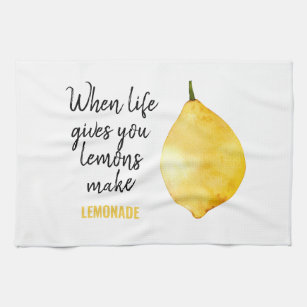 Make Lemonade Kitchen Towel