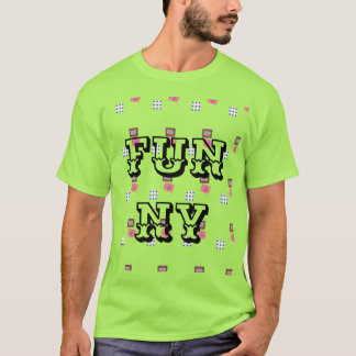 MODERN FUNNY MAN'S BLACK T-Shirt