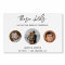 Modern Funny Photo Rehearsal Dinner Welcome Sign