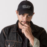 Modern funny Wendy Williams quote White Text Embroidered Baseball Cap<br><div class="desc">Modern funny Wendy Williams quote White Text Embroidered Baseball Cap.
Hope you love this design!</div>