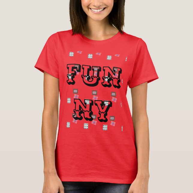  MODERN FUNNY Women's BLACK SAND-Shirt T-Shirt (Front)