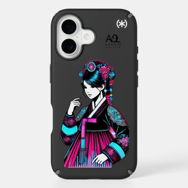 Modern Fusion Hanbok Speck iPhone Case (Front)
