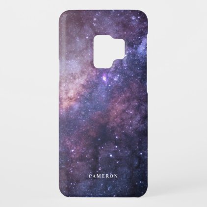 Modern Galaxy Print Personalized Case-Mate Samsung Galaxy S9 Case