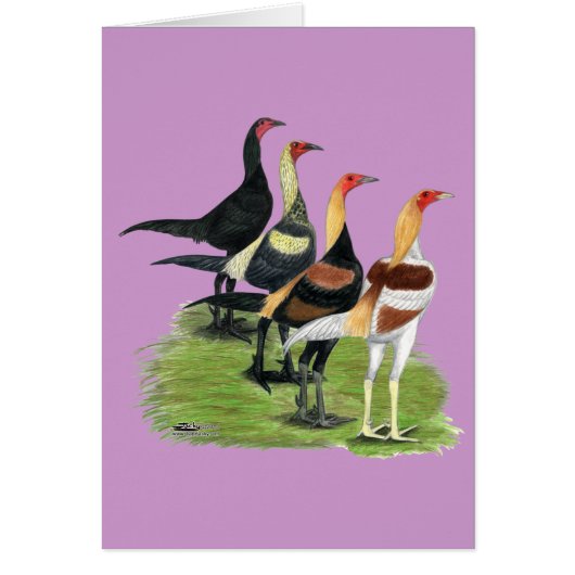 Modern Game Quartet Cards (Front)