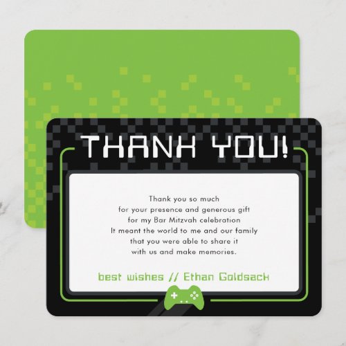 MODERN GAMING THANKS black lime neon green