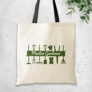 Modern Garden Tools Master Gardener Tote Bag