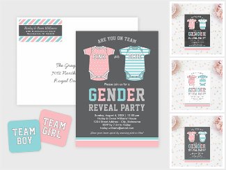 Modern Gender Reveal Party