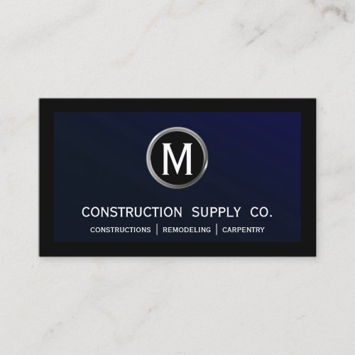 Modern General Construction Business Card
