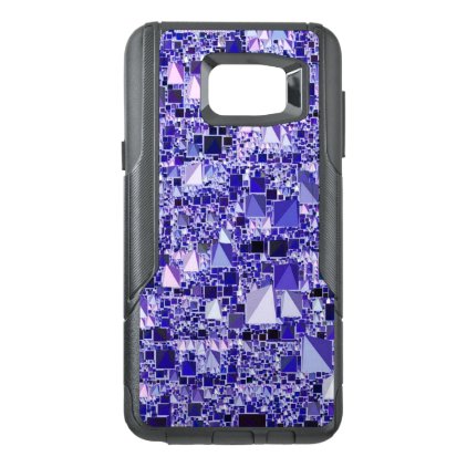 modern geo fun, blue OtterBox samsung note 5 case