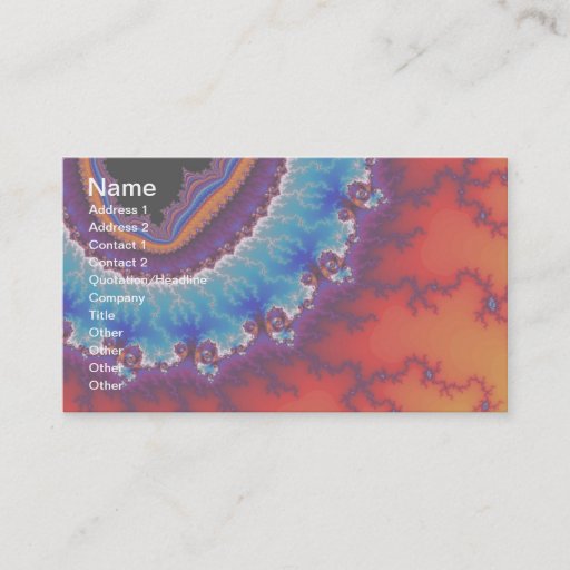 Customizable Modern Geode Business Card