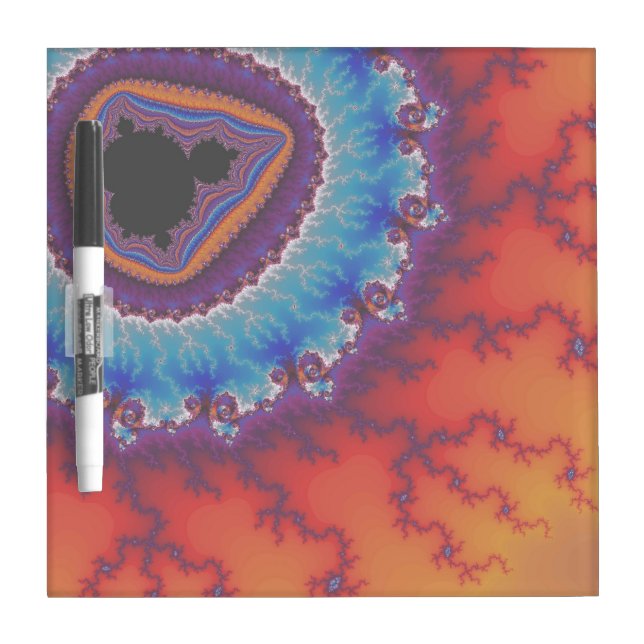 Modern Geode Dry Erase Board (Front)