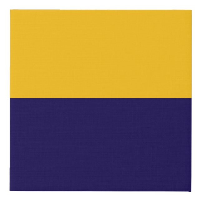 Modern Geometric Abstract Canvas Print (Front)