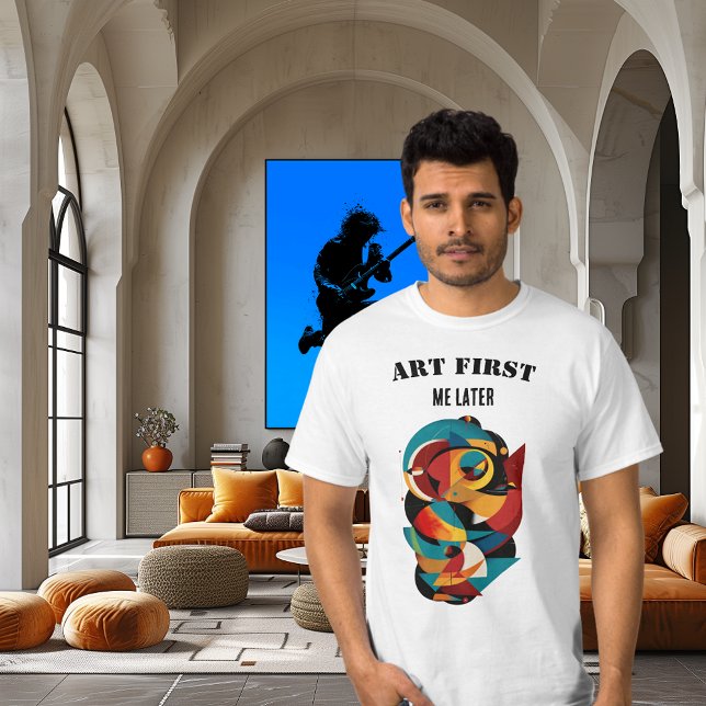 Modern Geometric Abstract for Passionate Creatives T-Shirt (Creator Uploaded)