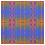 Modern Geometric Abstract Fractal Pattern Fabric