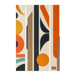 Modern Geometric Abstract Wall Art
