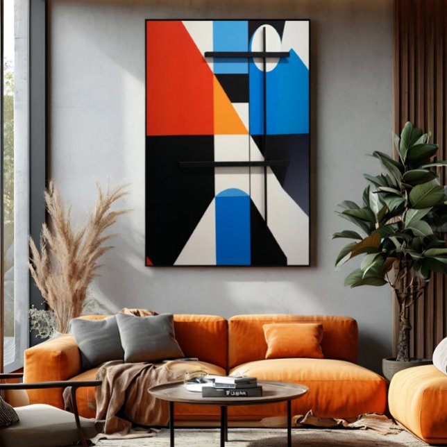 Modern Geometric Abstraction Poster (Creator Uploaded)