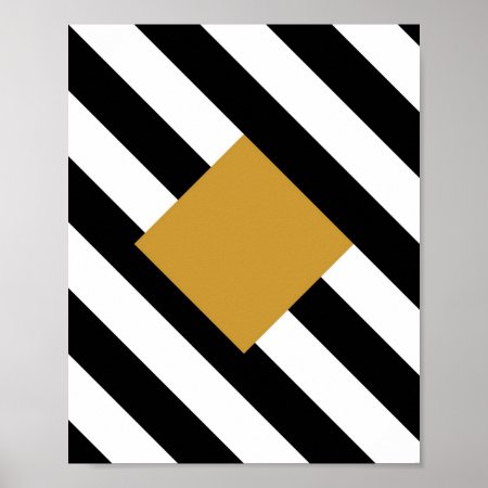 Modern Geometric Art Poster