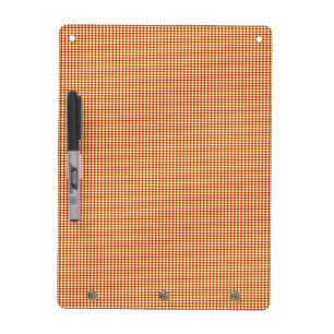 Modern Geometric Back to School Pattern Dry Erase Board
