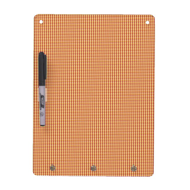 Modern Geometric Back to School Pattern Dry Erase Board (Front)