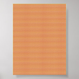 Modern Geometric Back to School Pattern Poster