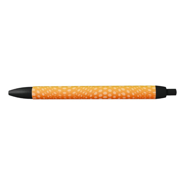 Modern Geometric Blue Dot Pattern  Pen (Front)