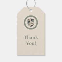 Modern Geometric Camo Military Party Favor