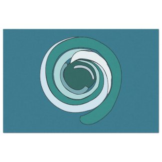 Modern Geometric Circle Tissue Paper