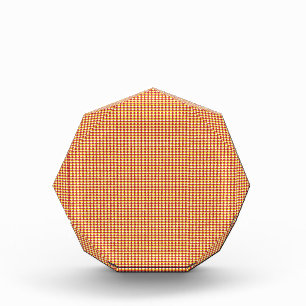Modern Geometric Corporate Pattern Acrylic Award