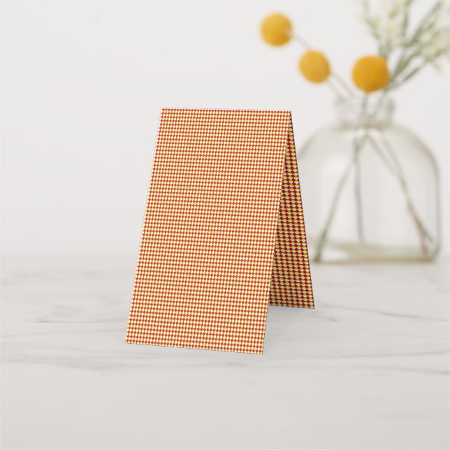 Modern Geometric Corporate Pattern Appointment Card (Back)