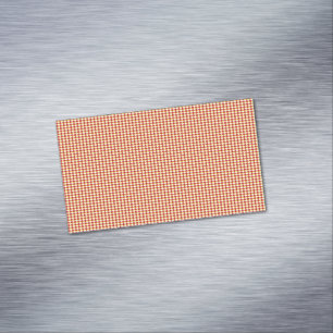 Modern Geometric Corporate Pattern Business Card Magnet
