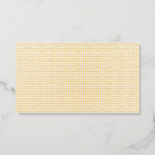 Modern Geometric Corporate Pattern Foil Spot Gloss Business Cards