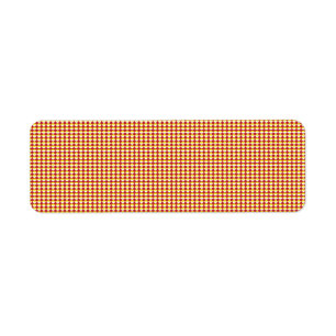 Modern Geometric Corporate Pattern Label